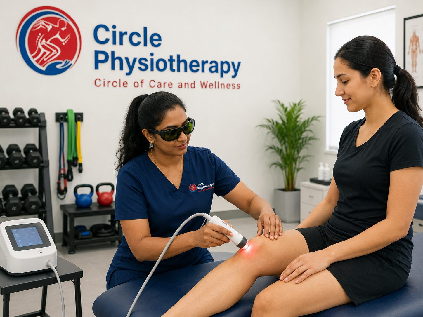 Laser Therapy at Circle Physiotherapy Brampton